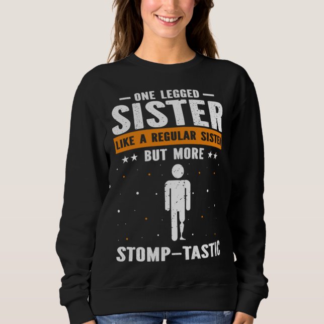 Bionic Leg Theme and Amputation Survivor Theme T Shirt (Framsida)