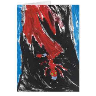 Bionic spindelkort för Lava Hälsningskort