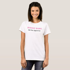 Bioniskt babe knäbyte t-shirt