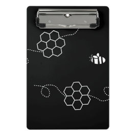 Biorsak Minimalistiskt bi- och honeycomb Black & W