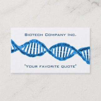 Biotech DNA Visitkort