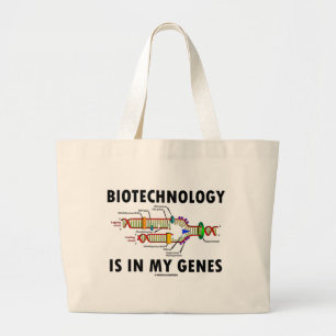 Bioteknik är i min gener (DNA-replicationen) Jumbo Tygkasse
