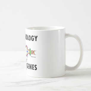 Bioteknik är i min gener (DNA-replicationen) Kaffemugg