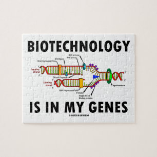 Bioteknik är i min gener (DNA-replicationen) Pussel