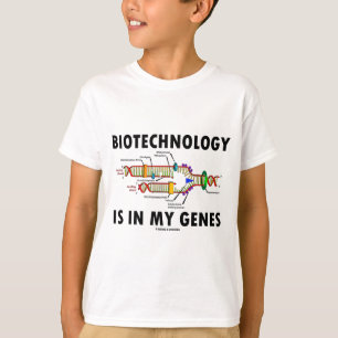 Bioteknik är i min gener (DNA-replicationen) T-shirt