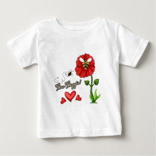 Bipande Bina På Blomma Tröja