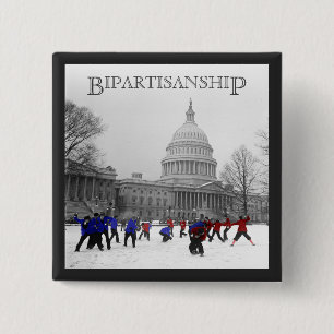 Bipartisan Snowball Fight Knapp
