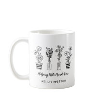 Biping Little Minds Grow Blommigt Lärares