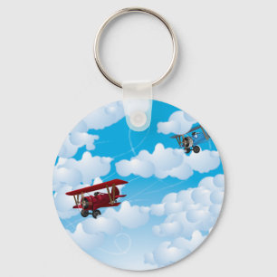 BiPlane Nyckelring