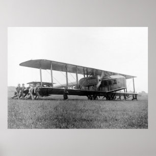 Biplane Trafikflygplan, 1919 Poster