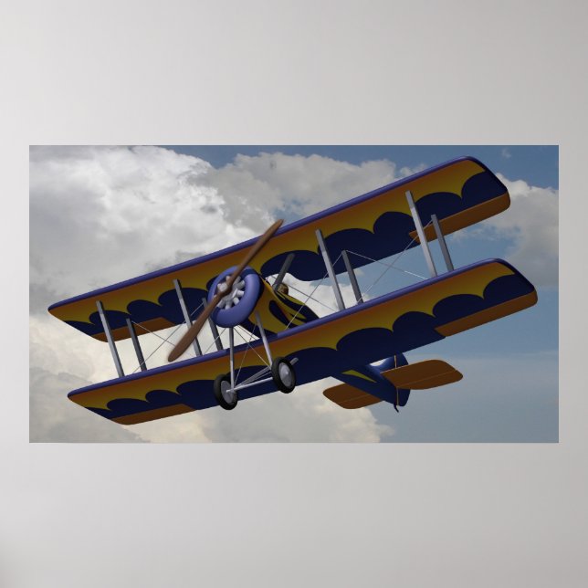 BiPlaneFlygande Poster (Framsidan)