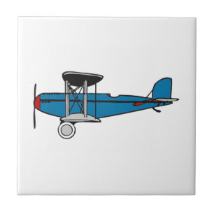 Biplaneflygplan Kakelplatta