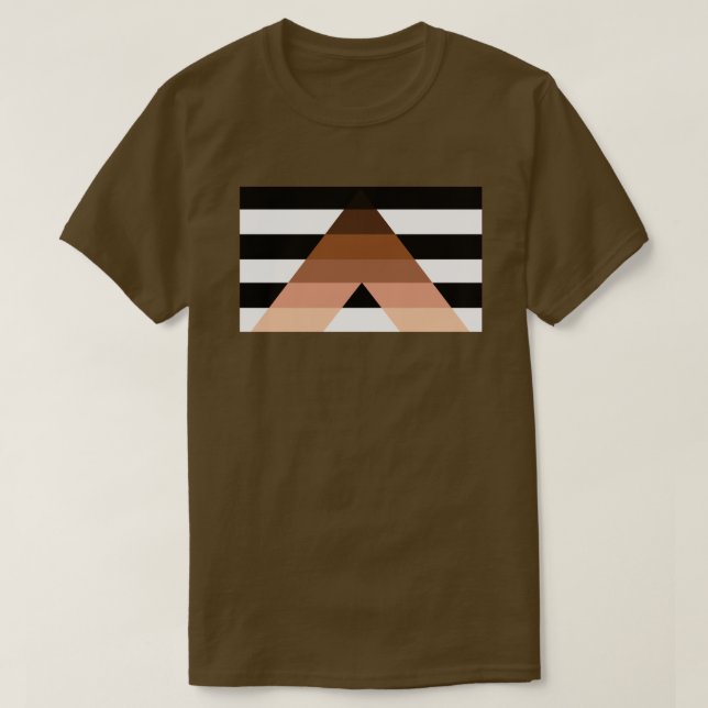 BIPOC Ally Flagga T Shirt (Design framsida)