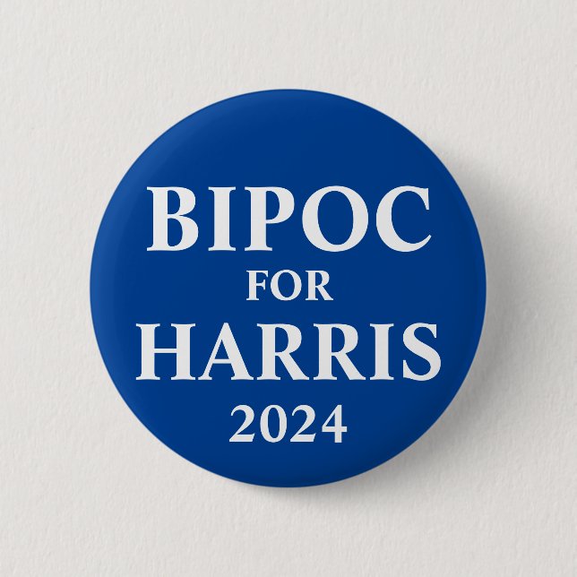 BIPOC För Harris Knapp (Framsida)