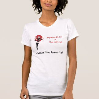 Bipolär chickomfamning sinnessjukdomen t-shirt