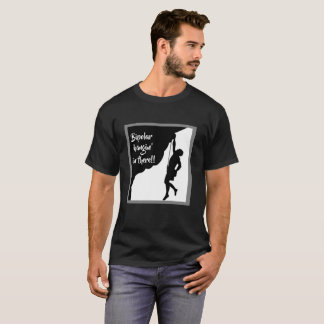 Bipolär medvetenhet: hangin in där!! t-shirt