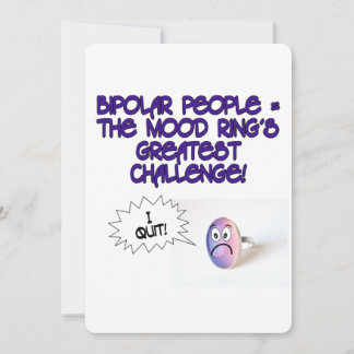 Bipolar Mood Ring Tack Kort