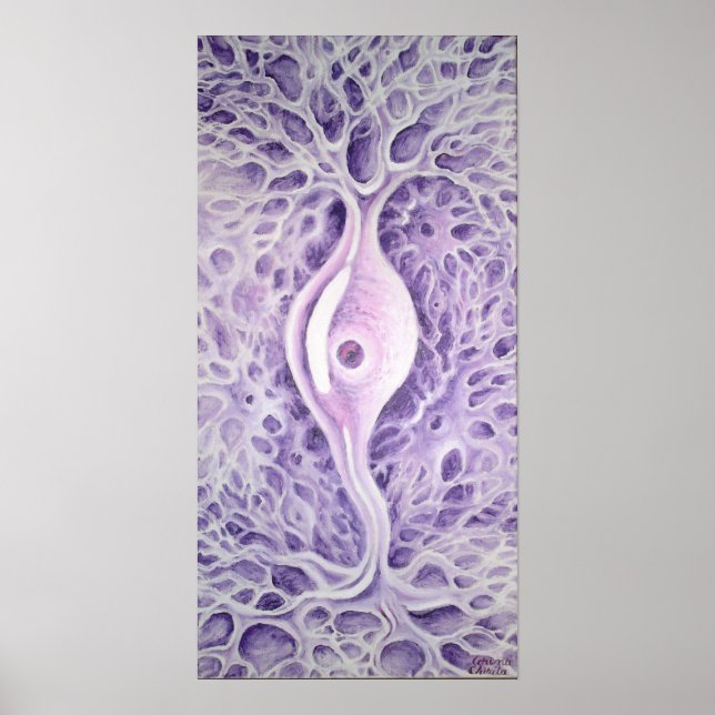 Bipolär neuron poster (Framsidan)