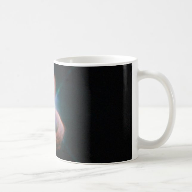Bipolär planetärt Nebula PN Hb 12 Kaffemugg (Höger)