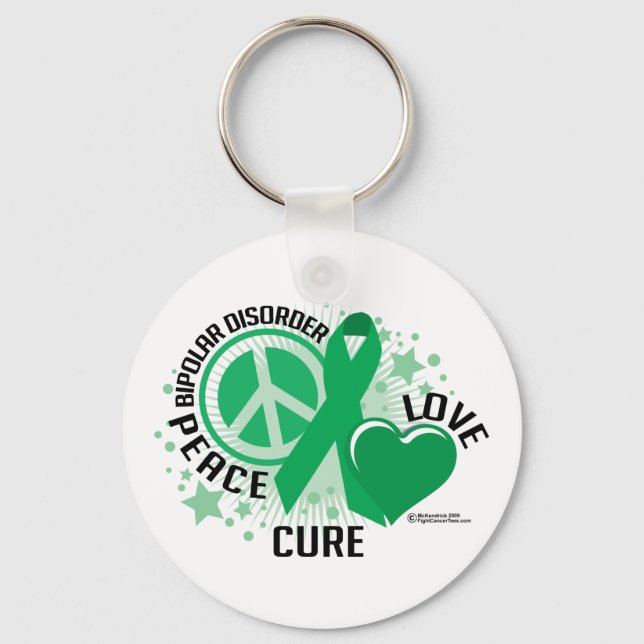 Bipolär sjukdom PLC Nyckelring (Framsida)