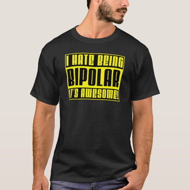 Bipolär t-shirt (Framsida)
