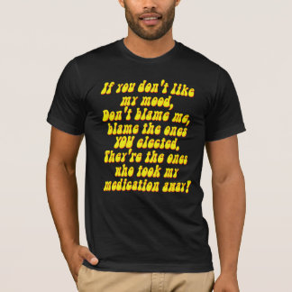 Bipolär T-tröja för syndromfördjupningsmedicin T-shirt