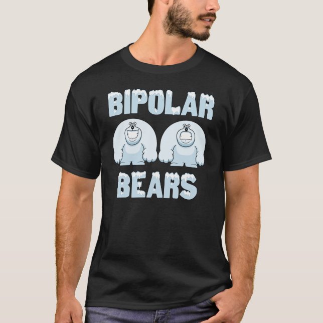 BIPOLÄRA BJÖRNAR TEE SHIRT (Framsida)