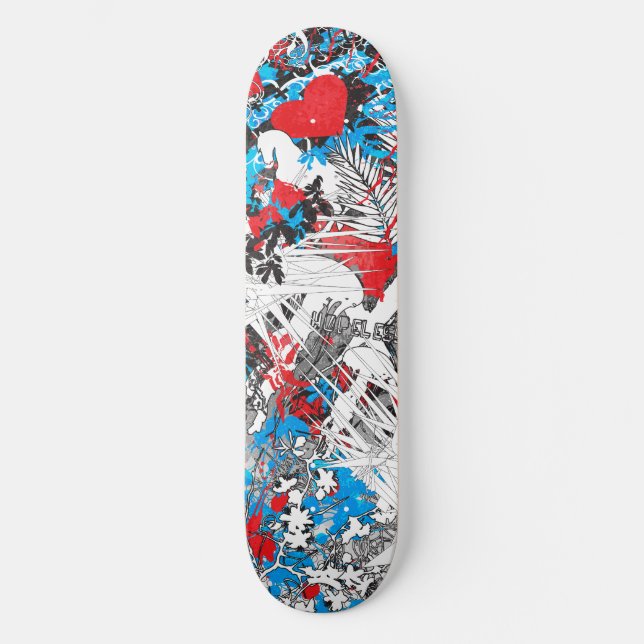 Bipolärt Mini Skateboard Bräda 18,7 Cm (Framsida)
