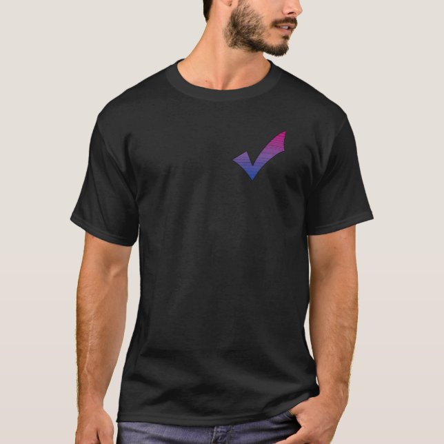 Bipridekontrollen markerar t-shirt (Framsida)