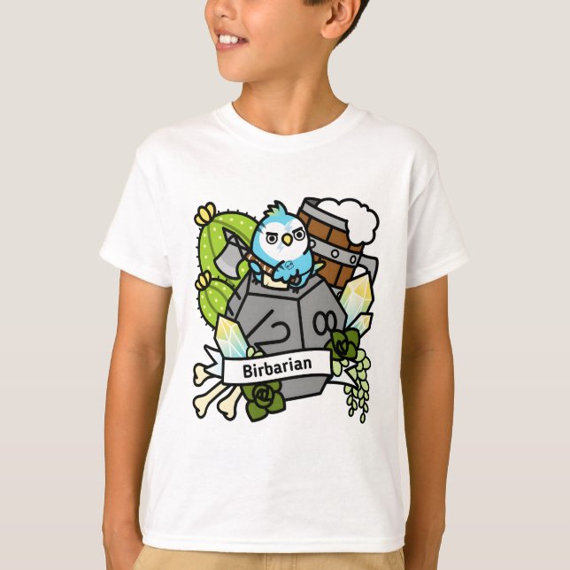 Birbarian Hilda T Shirt (Framsida)
