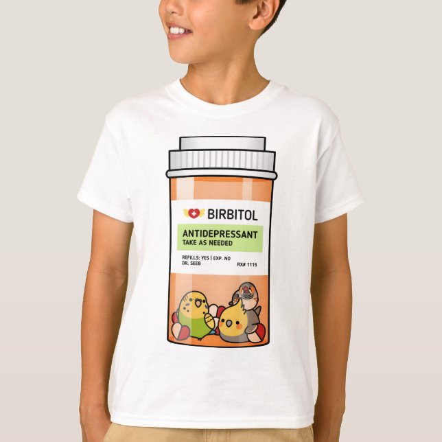 Birbitol T Shirt (Framsida)