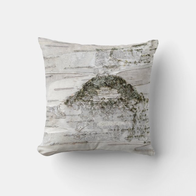 Birch Bark Kudde (Framsida)