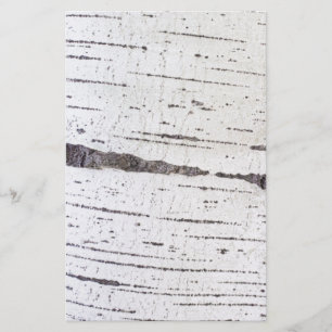 Birch bark mönster brevpapper