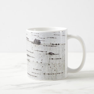 Birch bark mönster kaffemugg