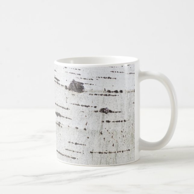 Birch bark mönster kaffemugg (Höger)