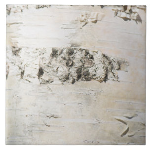 Birch bark mönster kakelplatta