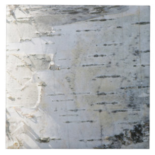 Birch bark mönster kakelplatta