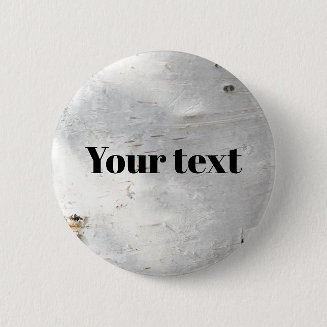 Birch bark mönster knapp (Framsida)