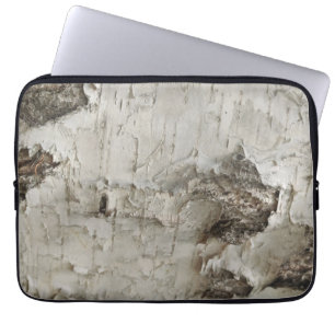 Birch bark mönster laptop fodral