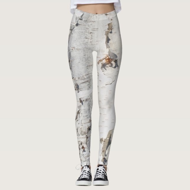 Birch bark mönster leggings (Framsida)
