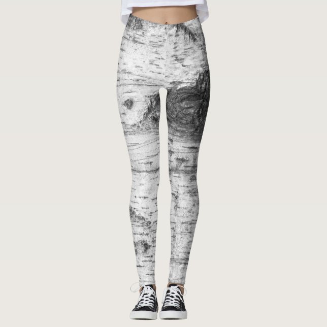Birch bark mönster leggings (Framsida)