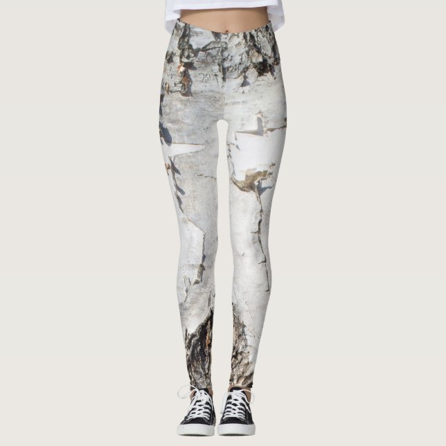 Birch bark mönster leggings (Framsida)
