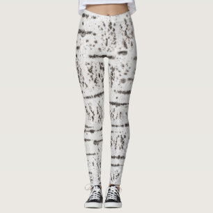 Birch bark mönster leggings