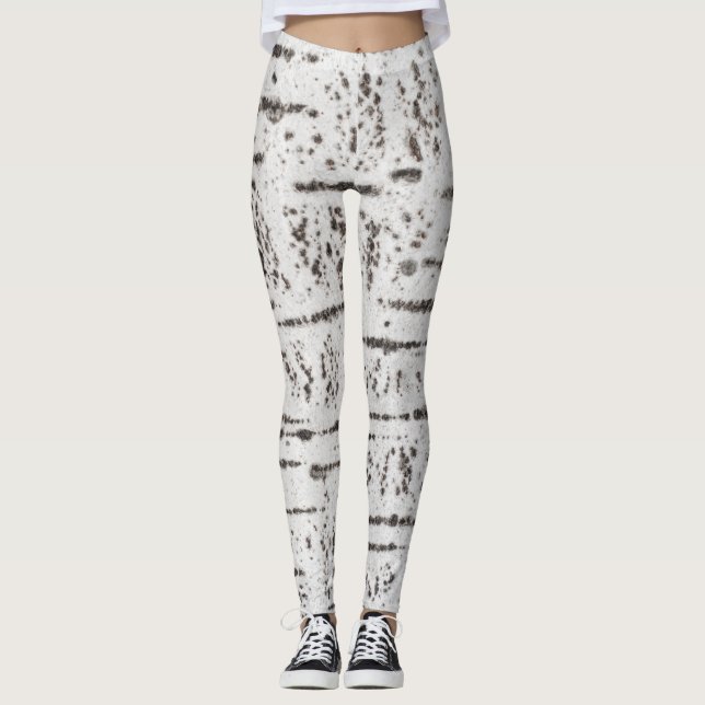 Birch bark mönster leggings (Framsida)