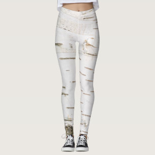 Birch bark mönster leggings