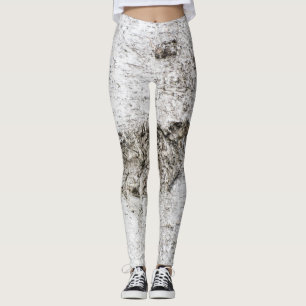 Birch bark mönster leggings