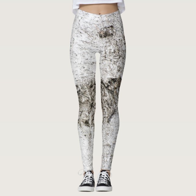 Birch bark mönster leggings (Framsida)