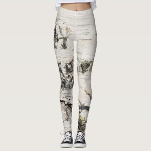 Birch bark mönster leggings