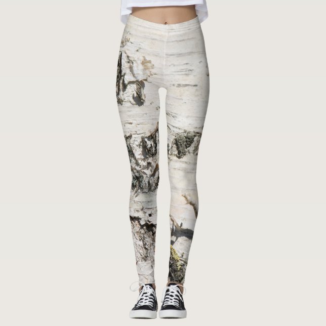 Birch bark mönster leggings (Framsida)