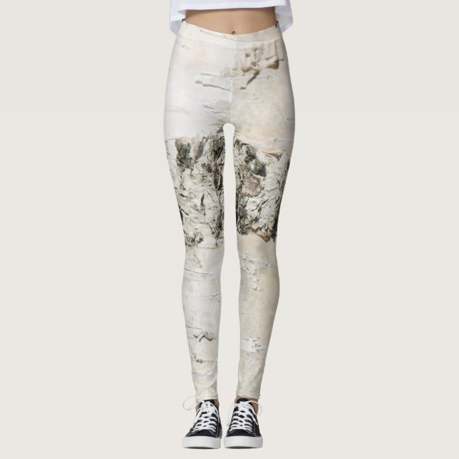 Birch bark mönster leggings (Framsida)